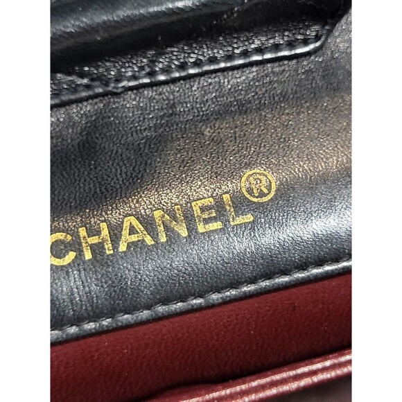 CHANEL MATELASSE 34 Single Flap Double Chain Shoulder Bag Lambskin - Picture 14 of 16